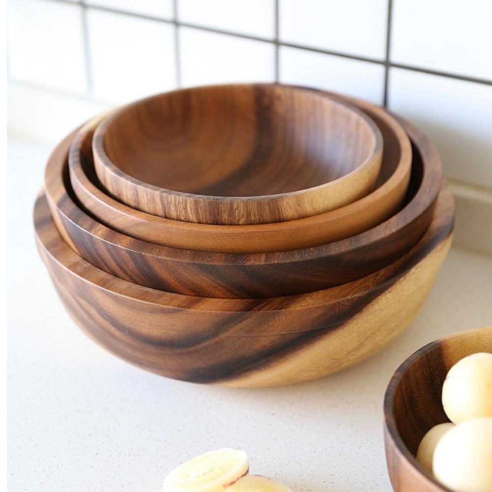 Real Staples™ Artisanal Wooden Bowl