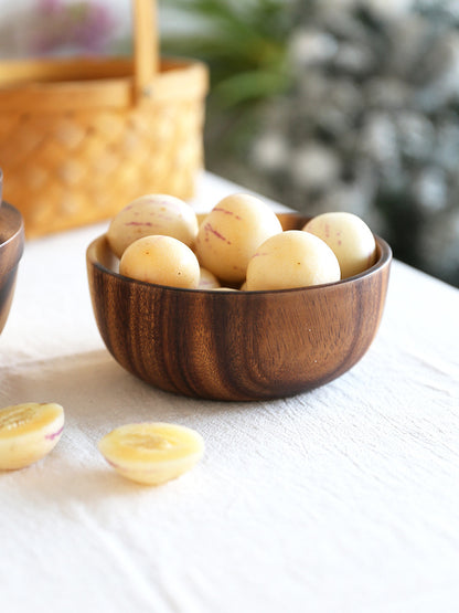 Real Staples™ Artisanal Wooden Bowl