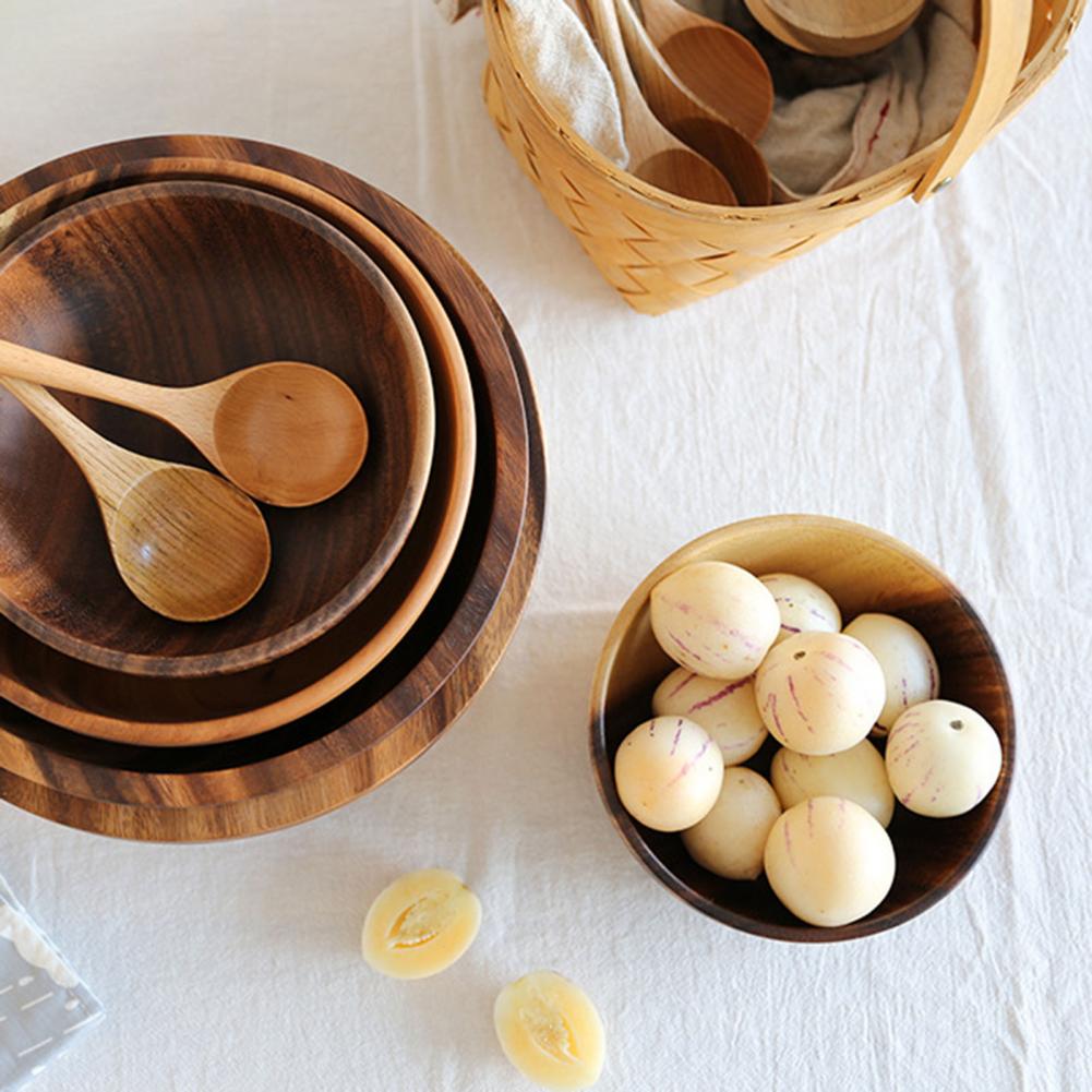 Real Staples™ Artisanal Wooden Bowl
